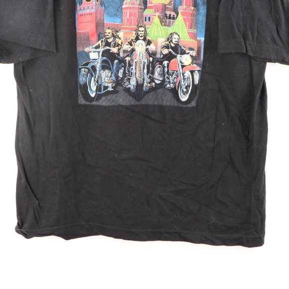 Vintage Harley Davidson Moscow Russia Shirt - Picture 3 of 7
